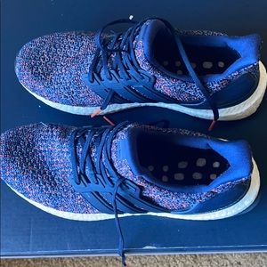 ultra boost navy red size 9